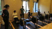 The College Rowing Team members also took part in the Indoor Rowing Fun Day to guide new learners and improve their skills.